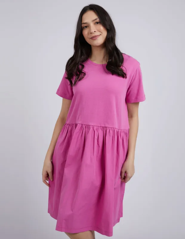 Elm Nahla Dress Super Pink sold by Shine On