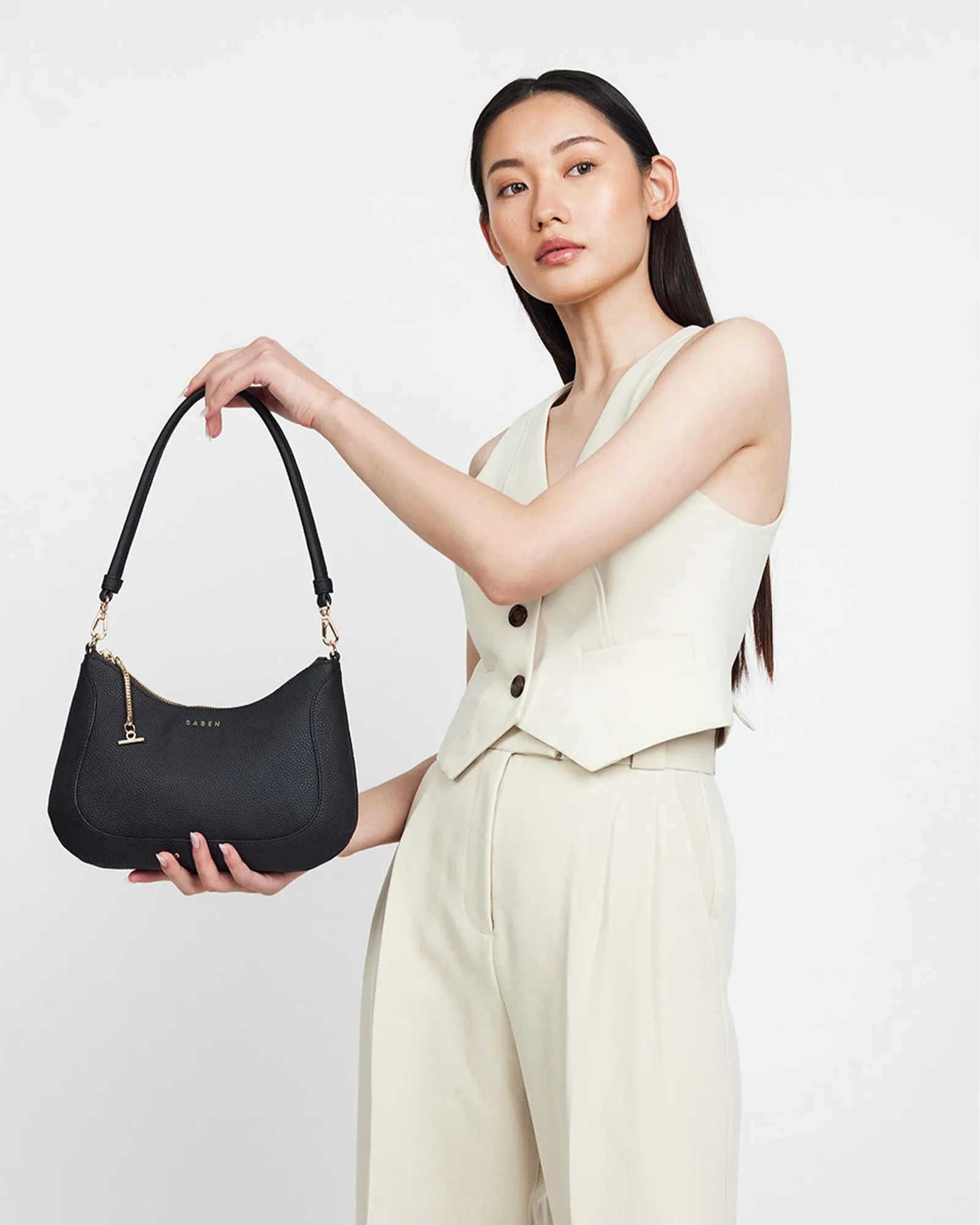 Saben Scottie Shoulder Bag Black sold by Shine On product image thumbnail 5