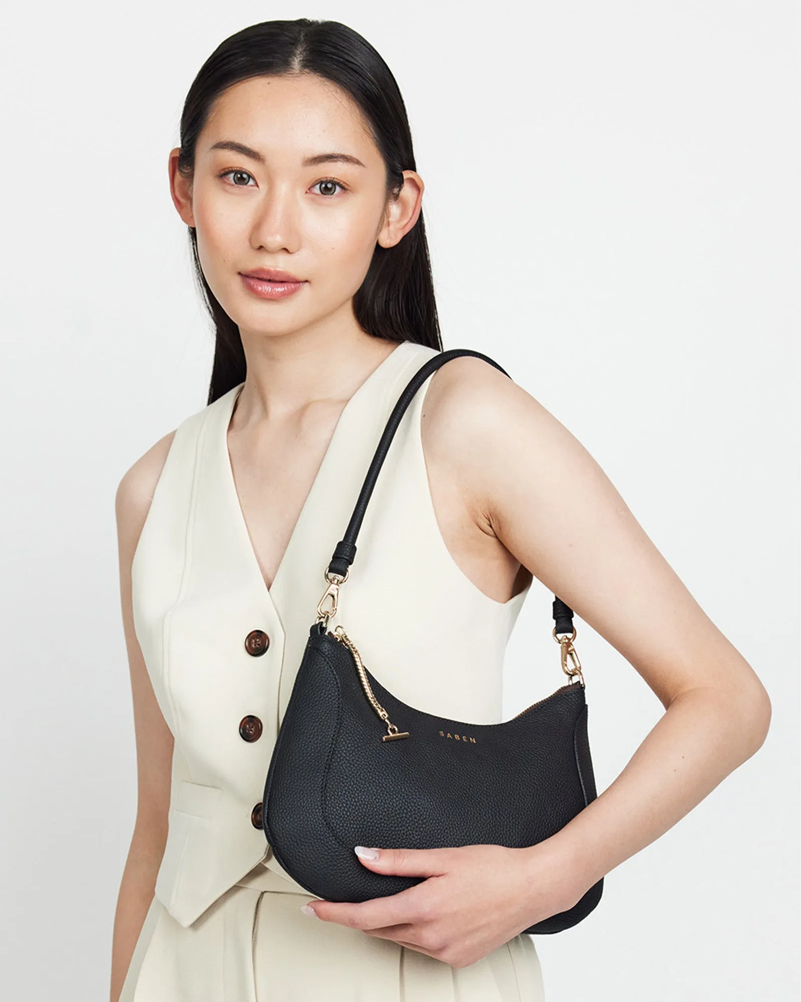 Saben Scottie Shoulder Bag Black sold by Shine On product image thumbnail 3