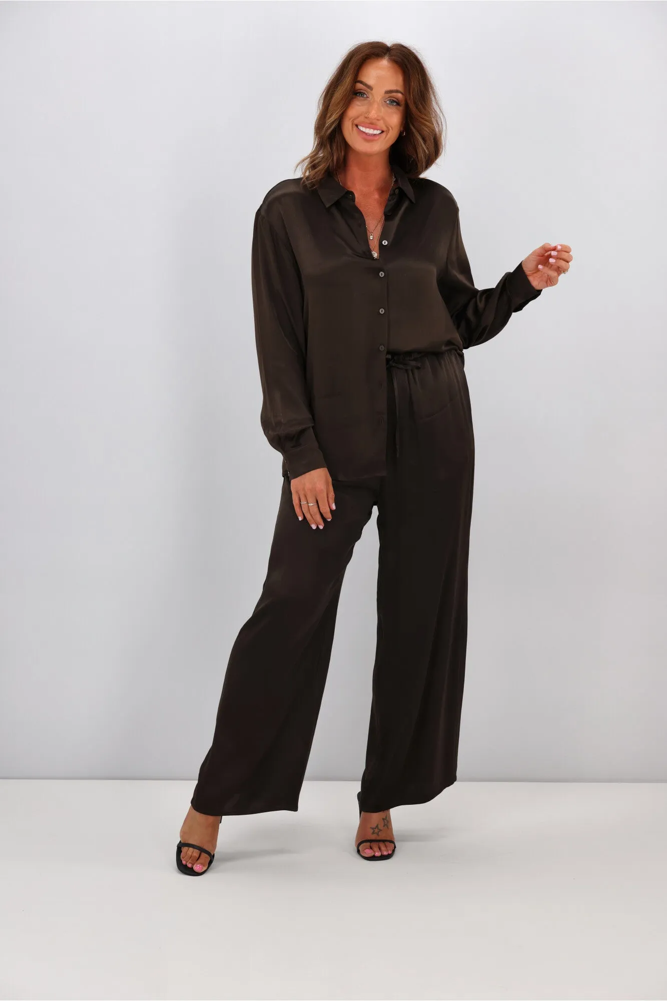 Jane James Halle Shirt Moss sold by Shine On product image thumbnail 2