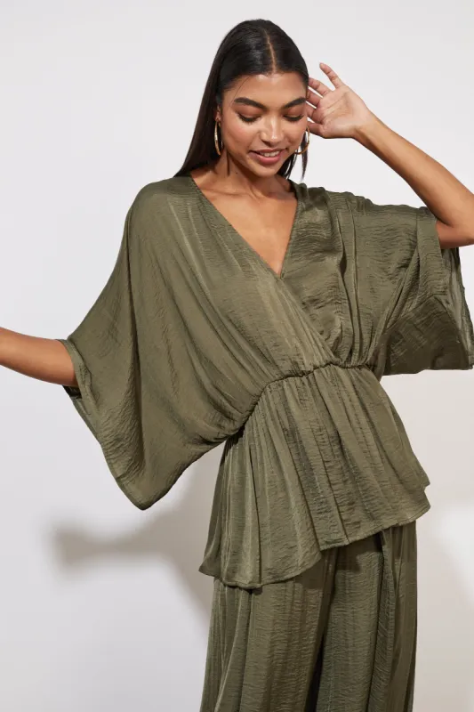 Haven Barbados Top Khaki sold by Shine On
