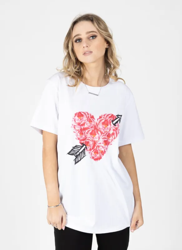 Federation Rush Tee In Bloom White sold by Shine On