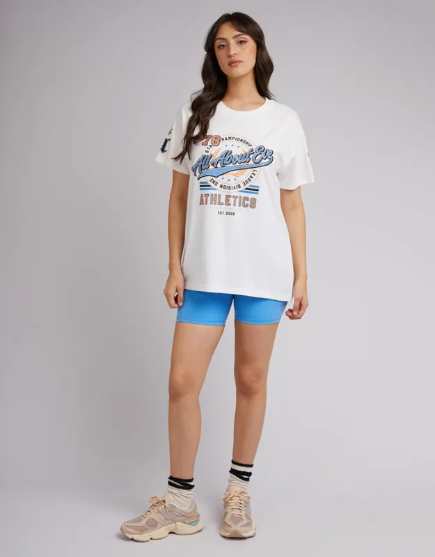 All About Eve Divison Tee Vintage White made by All About Eve