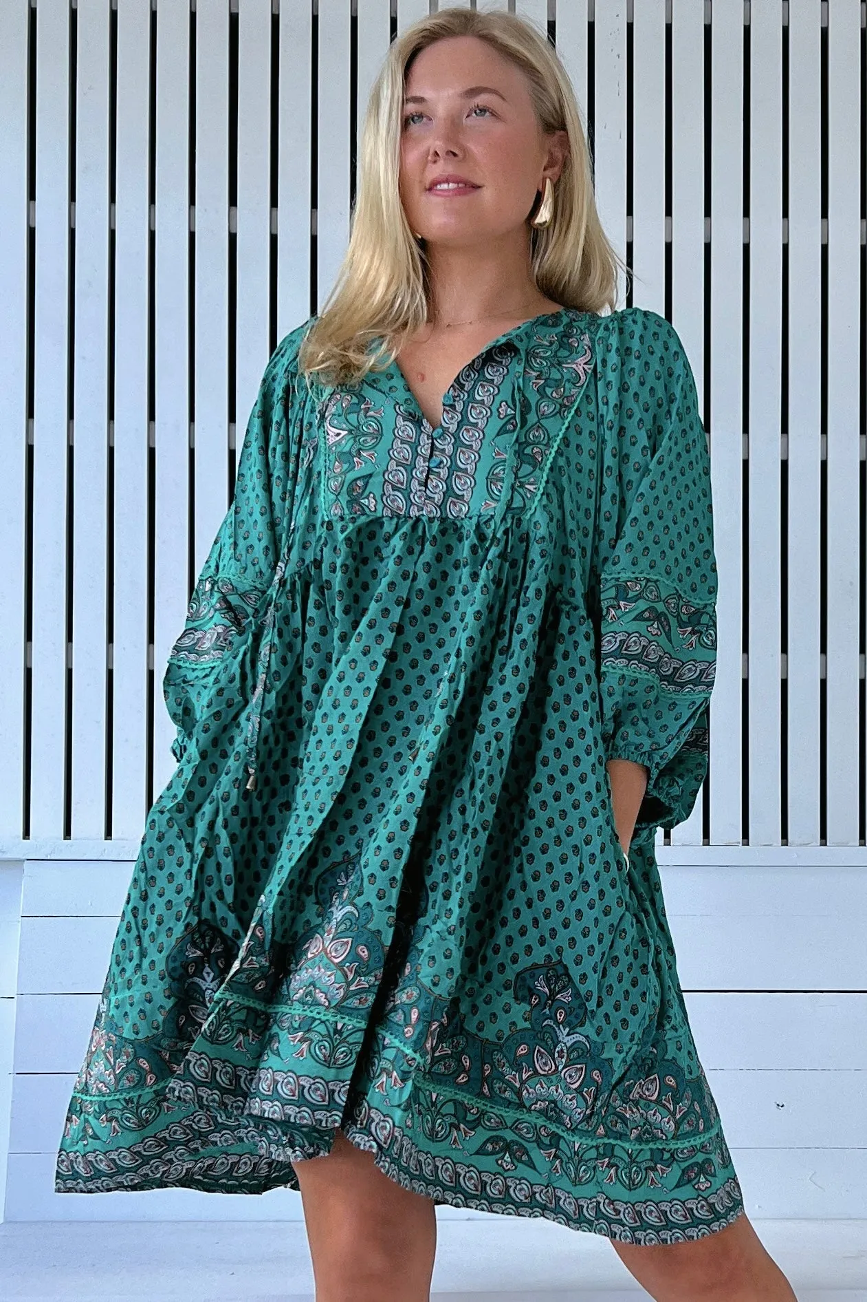 Jaase Adela Midi Dress Akira Print sold by Shine On product image thumbnail 5