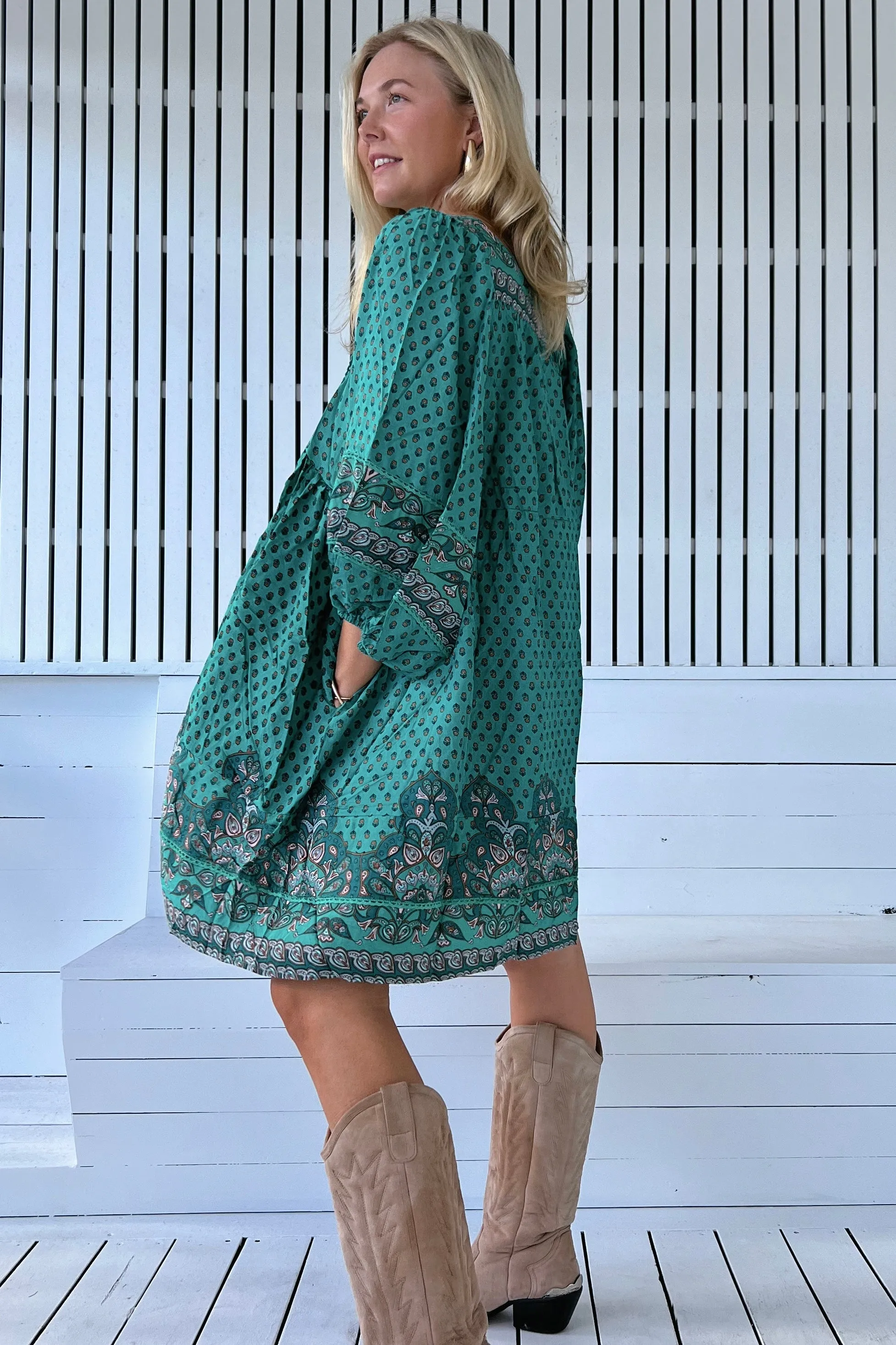 Jaase Adela Midi Dress Akira Print sold by Shine On product image thumbnail 2