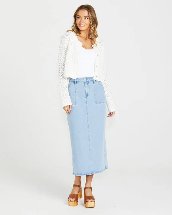 Sass Talullah Cardi White sold by Shine On product image thumbnail 3