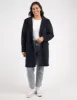 Elm Tamsin Coat Dark Sapphire sold by Shine On
