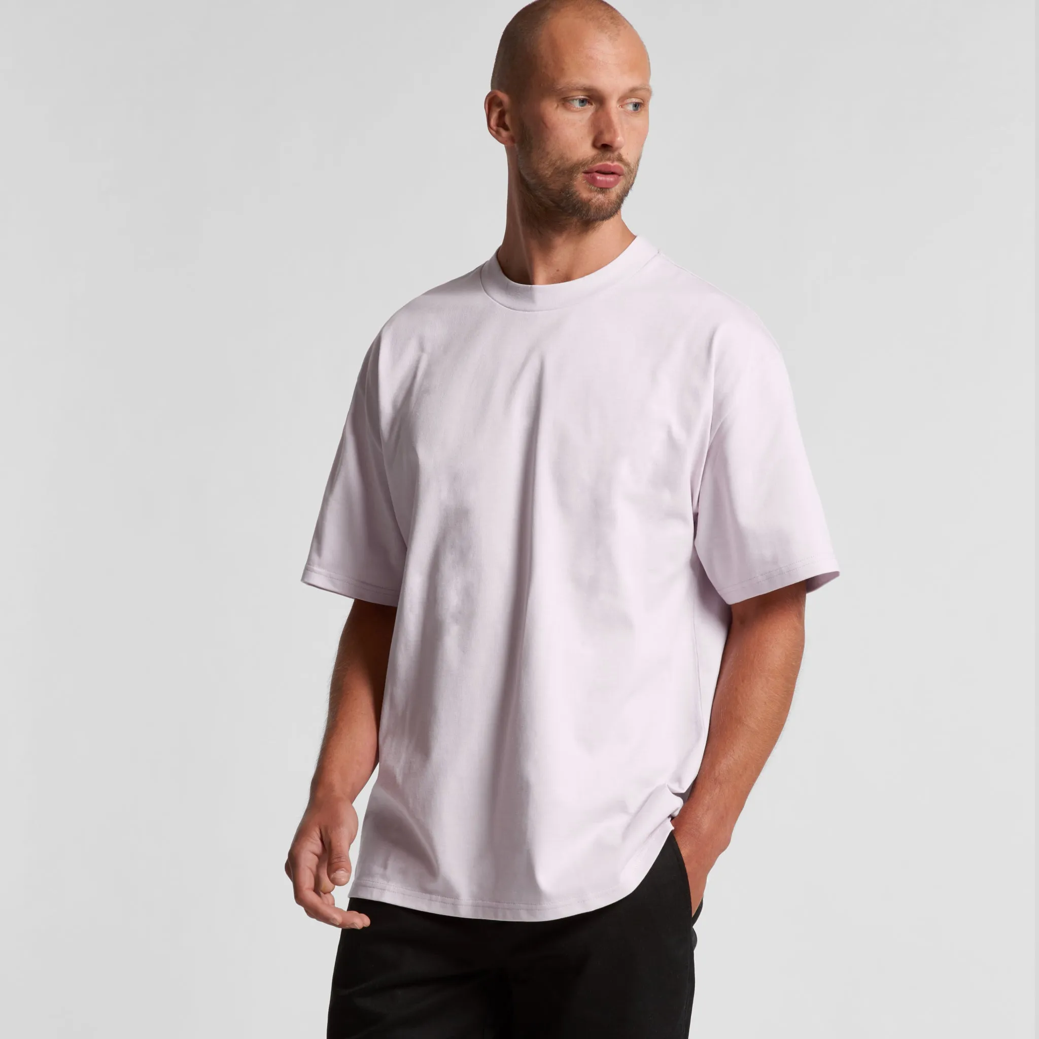 AS Colour Mens Heavy Tee White sold by Shine On product image thumbnail 3