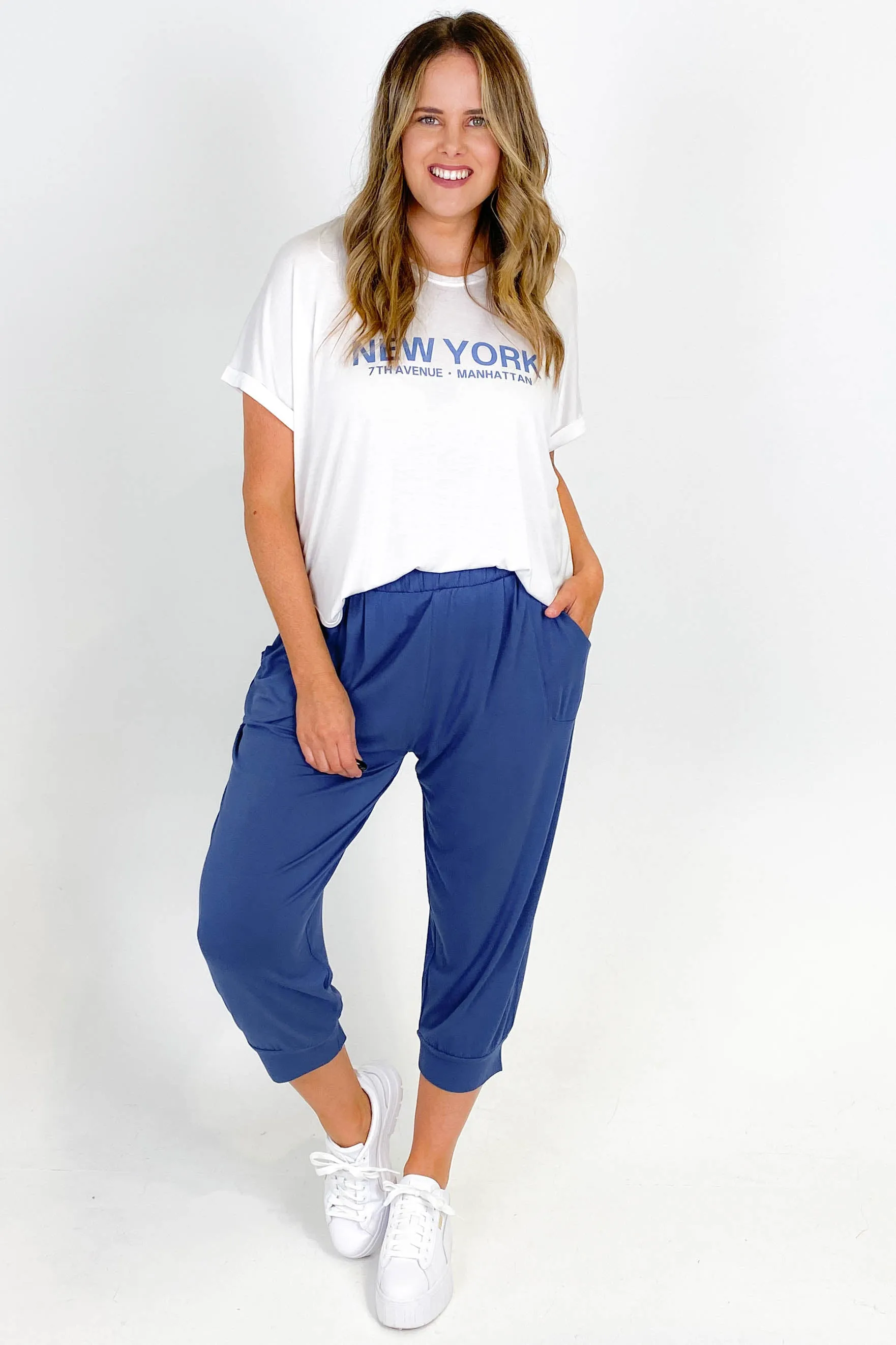 Betty Basics Janina Tee White sold by Shine On product image thumbnail 4