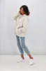 Silent Theory Oversized Zip Thru Hoody Oatmeal sold by Shine On