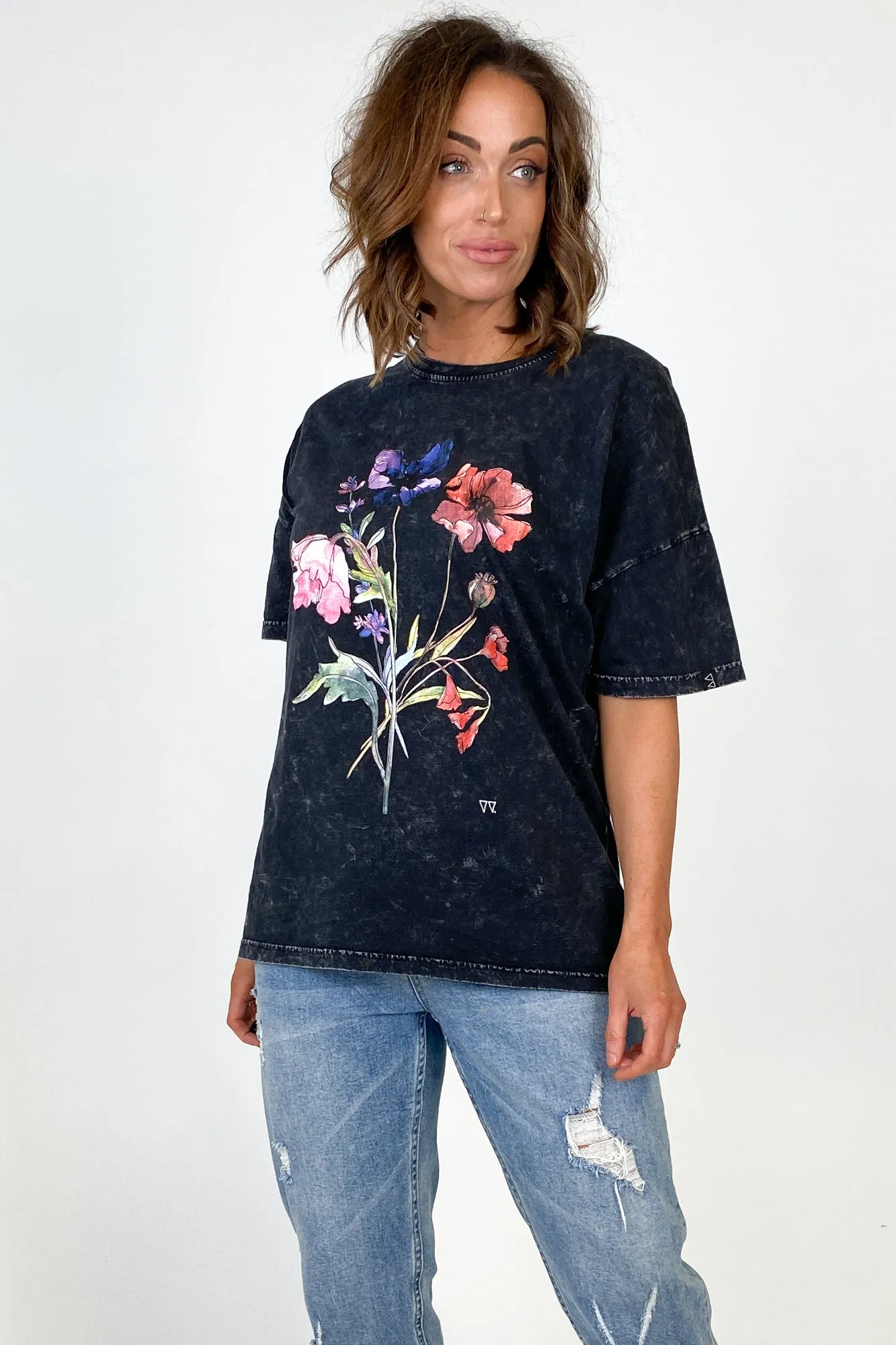 Rebel Club by Shine On Fresh Finds Tee Acid Black sold by Shine On product image thumbnail 2