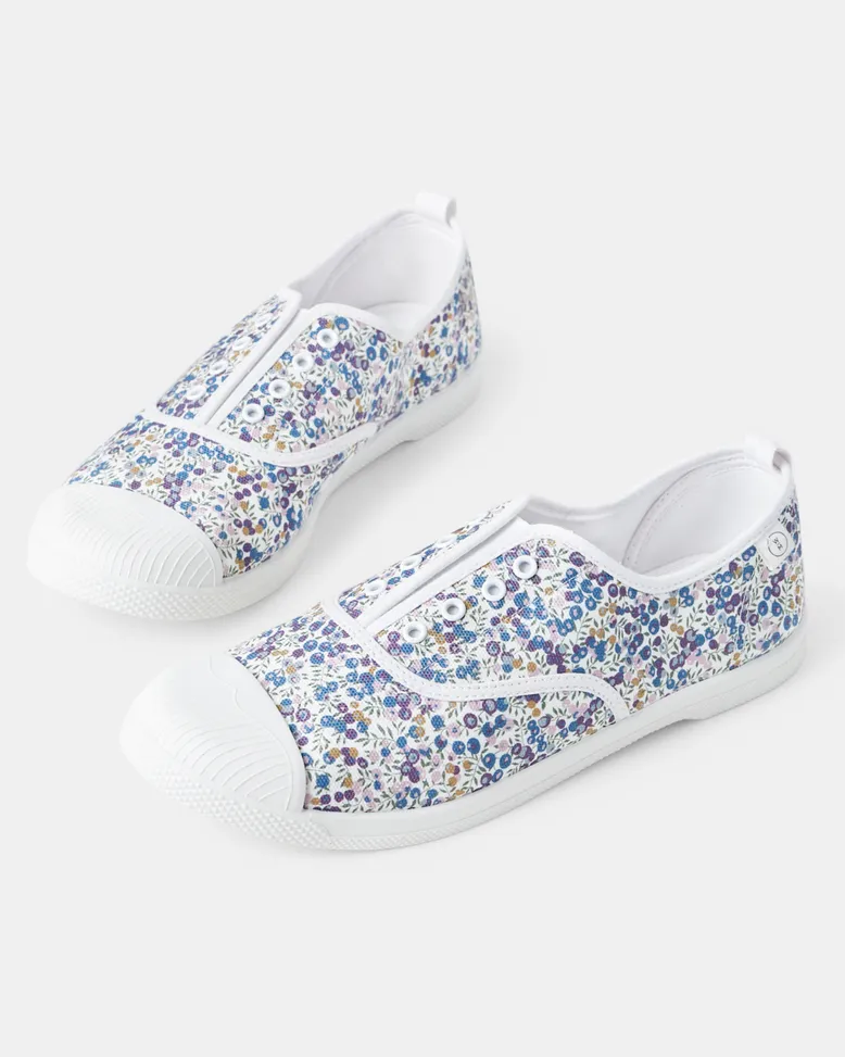 Walnut Liberty Euro Canvas Sneakers Wiltshire Bud Purple sold by Shine On product image thumbnail 2