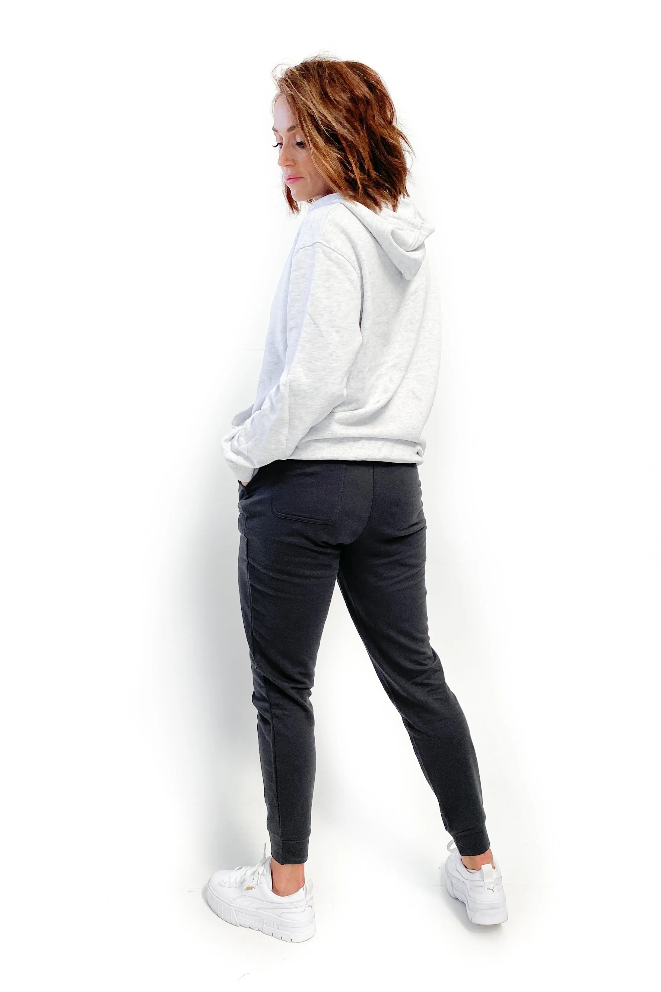 Betty Basics Lindsay Jogger Gunmetal sold by Shine On product image thumbnail 4