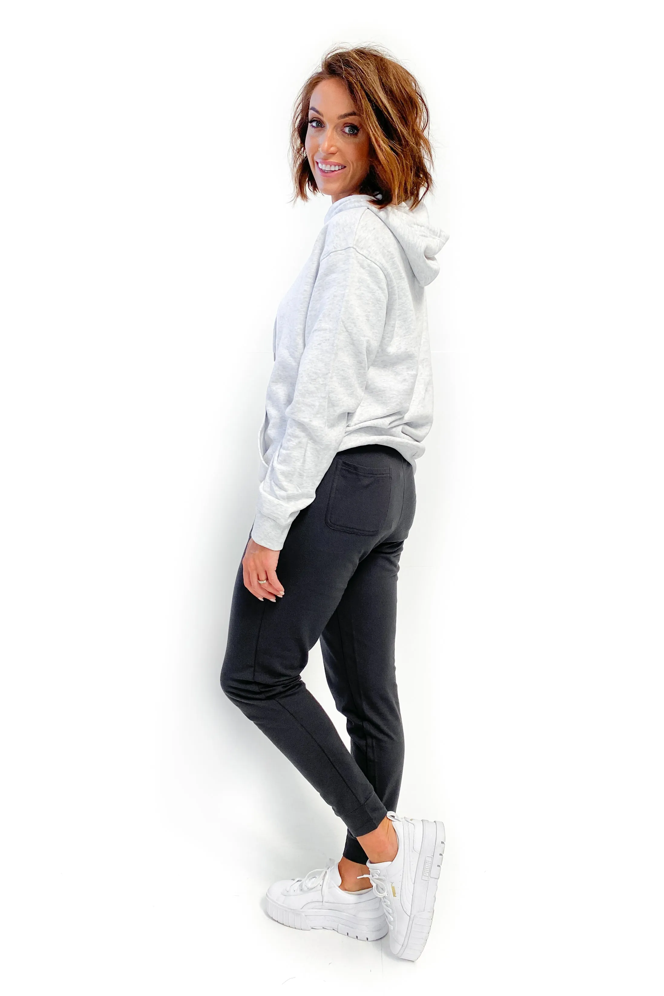 Betty Basics Lindsay Jogger Gunmetal sold by Shine On product image thumbnail 2