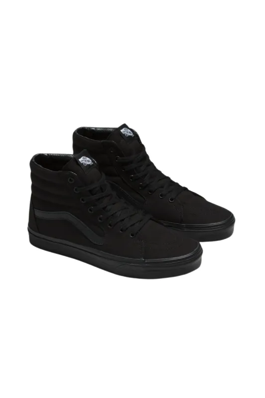 Vans Mens Sk8-Hi Black/Black/Black sold by Shine On