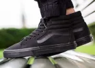 Vans Mens Sk8-Hi Black/Black/Black sold by Shine On