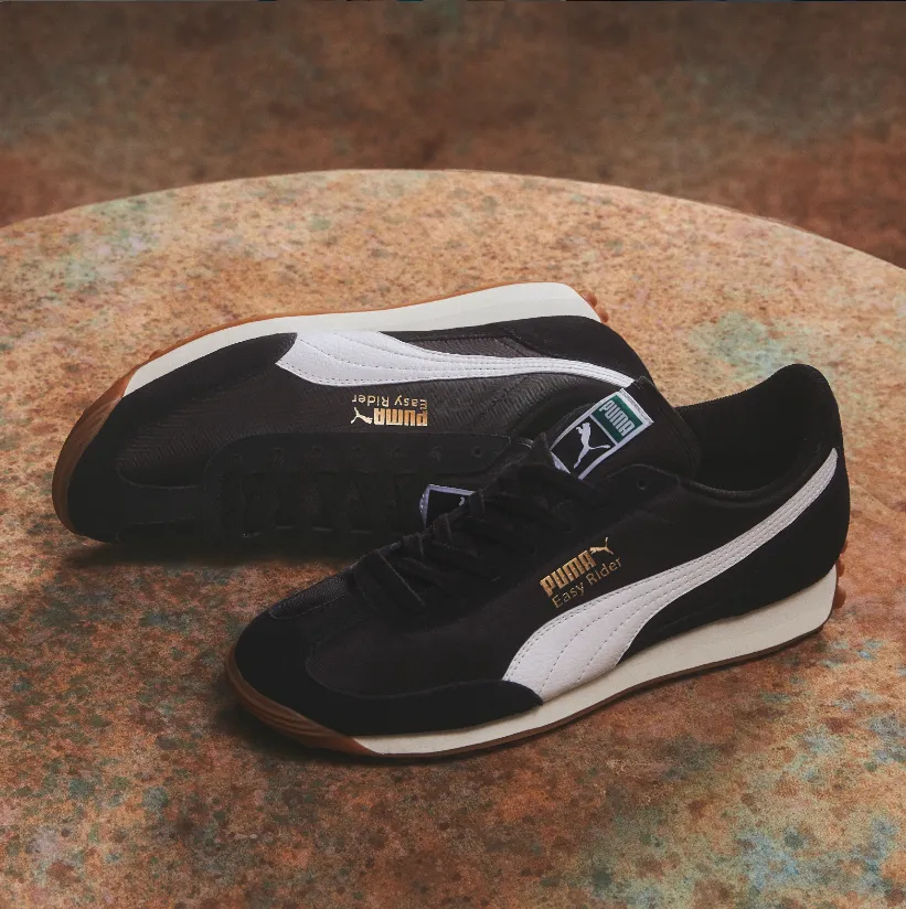 Puma Easy Rider Vintage Sneaker Archive Black White sold by Shine On product image thumbnail 3