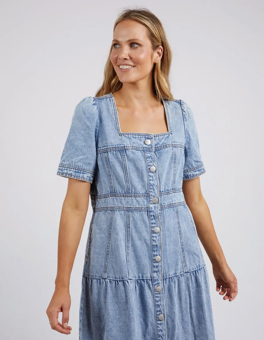 Foxwood Astrid Denim Dress Light Blue sold by Shine On product image thumbnail 3