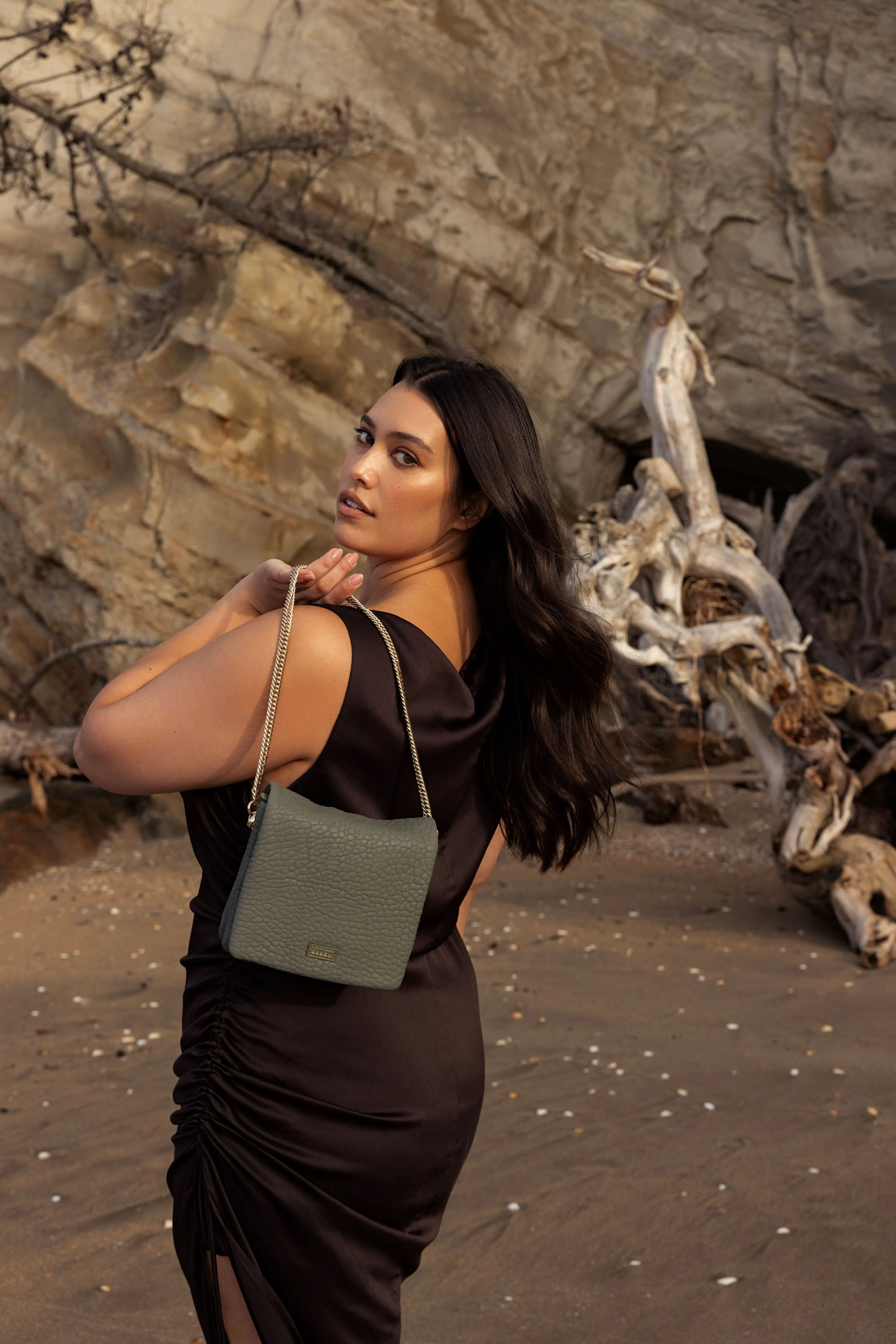 Saben Feature Shoulder Strap Gold Curb sold by Shine On product image thumbnail 2