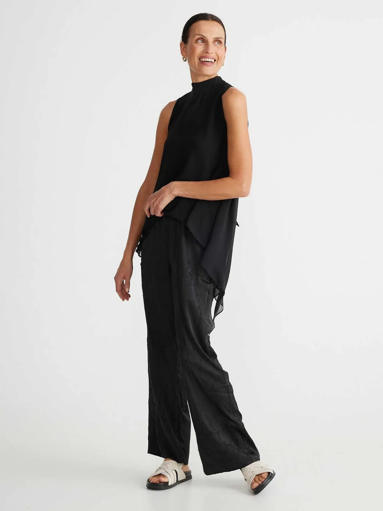 Brave+True Lila Top Black sold by Shine On