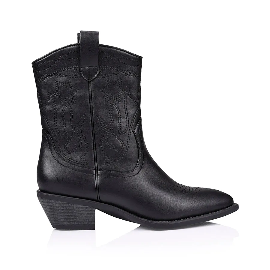 Verali Howdy Cowboy Boots Black Smooth sold by Shine On product image thumbnail 5