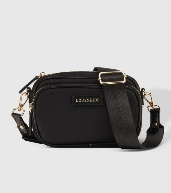 Louenhide Cali Nylon Crossbody Bag Black sold by Shine On product image thumbnail 3