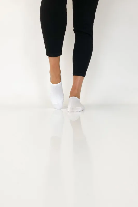 AS Colour Invisible Socks 2 Pack White sold by Shine On