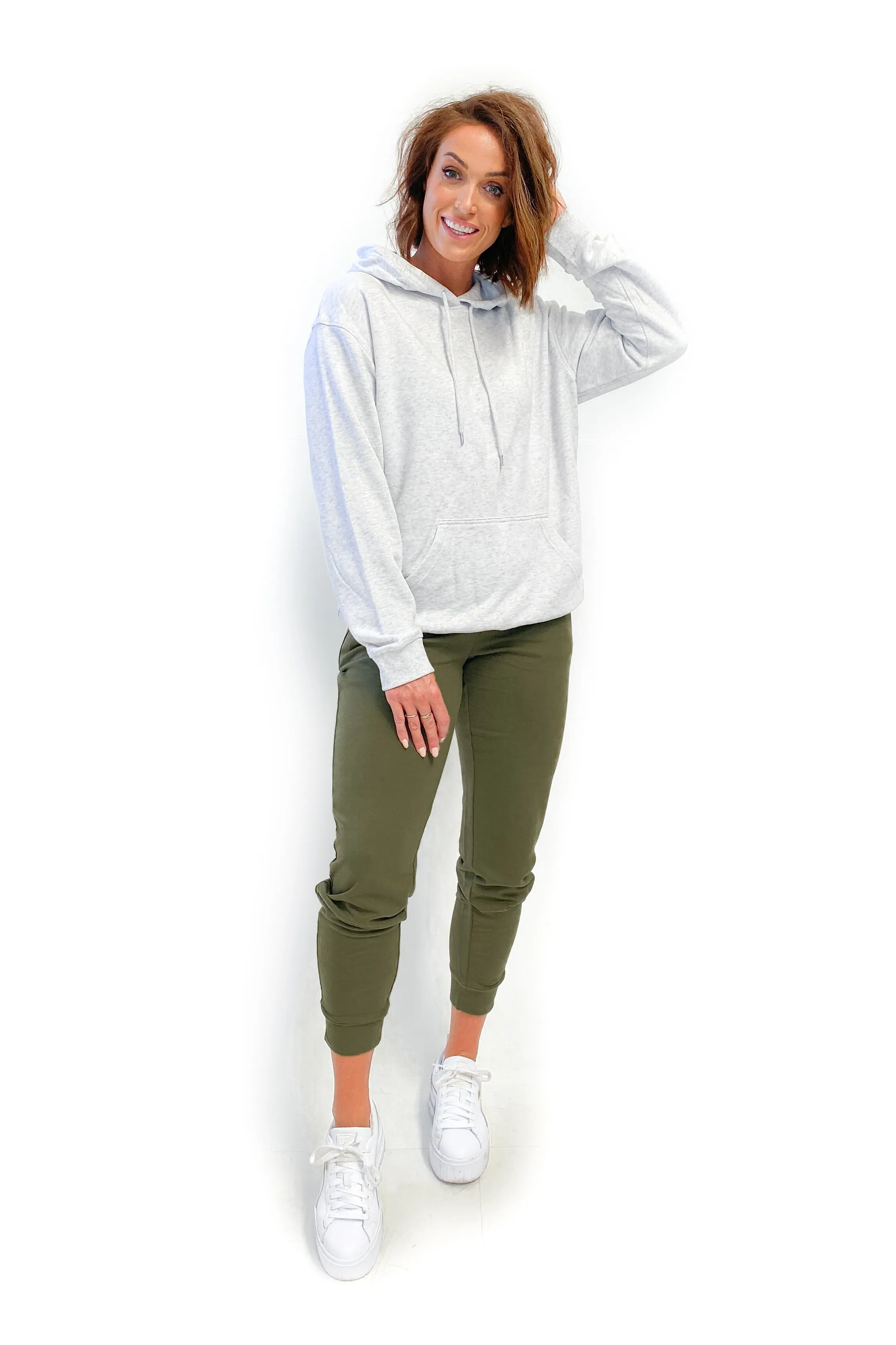 Betty Basics Lindsay Jogger Khaki sold by Shine On product image thumbnail 3