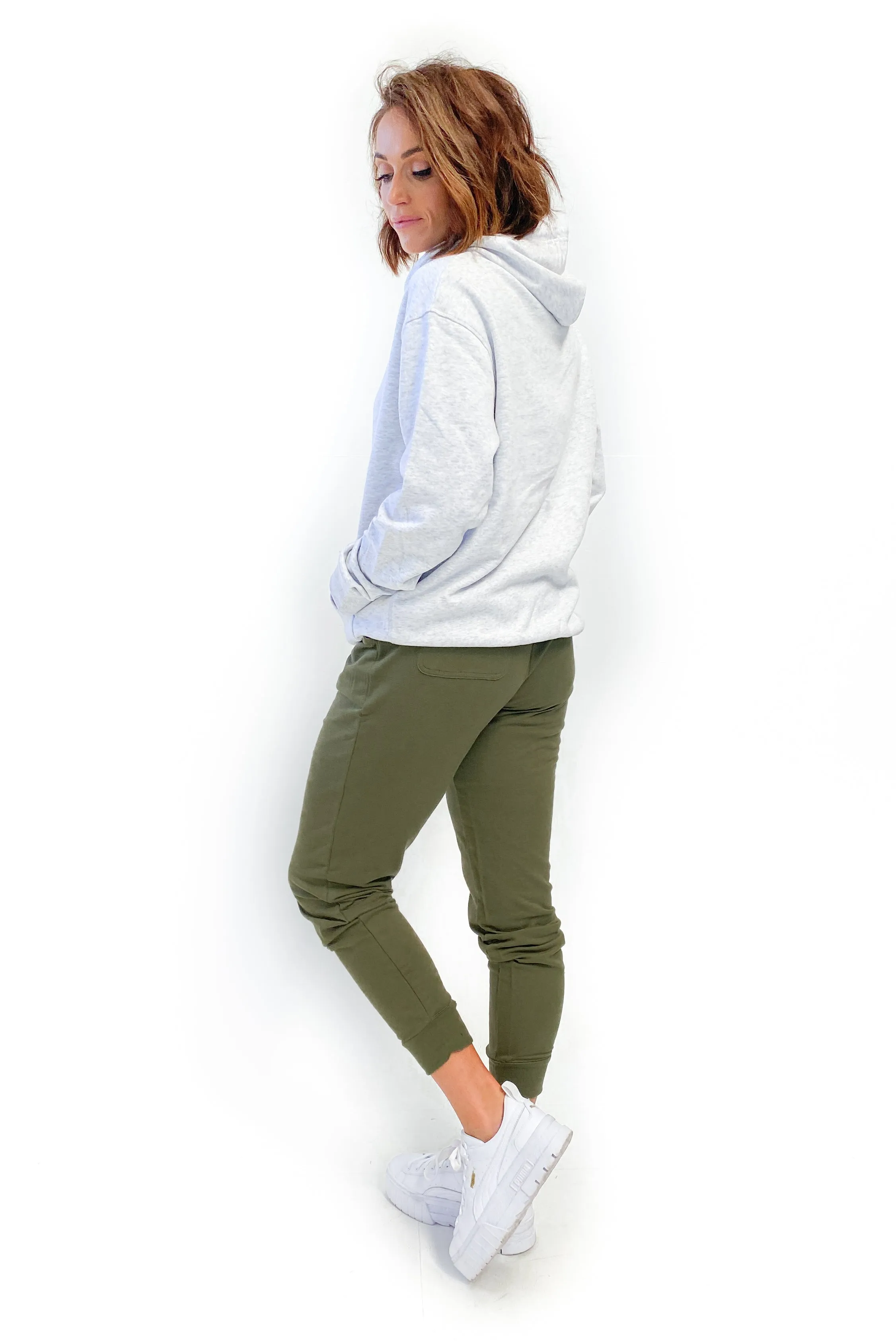 Betty Basics Lindsay Jogger Khaki sold by Shine On product image thumbnail 2