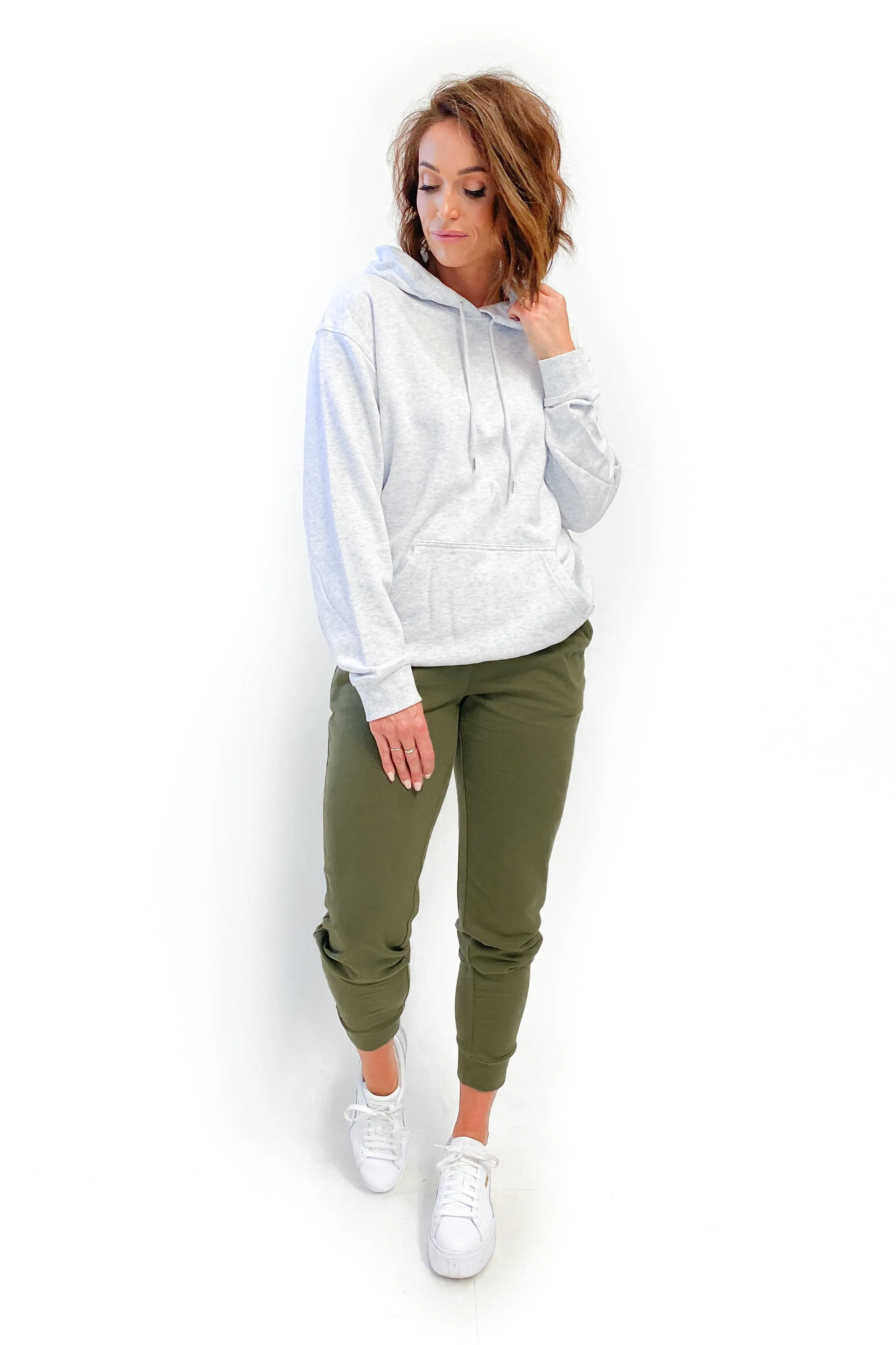 Betty Basics Lindsay Jogger Khaki sold by Shine On product image thumbnail 5