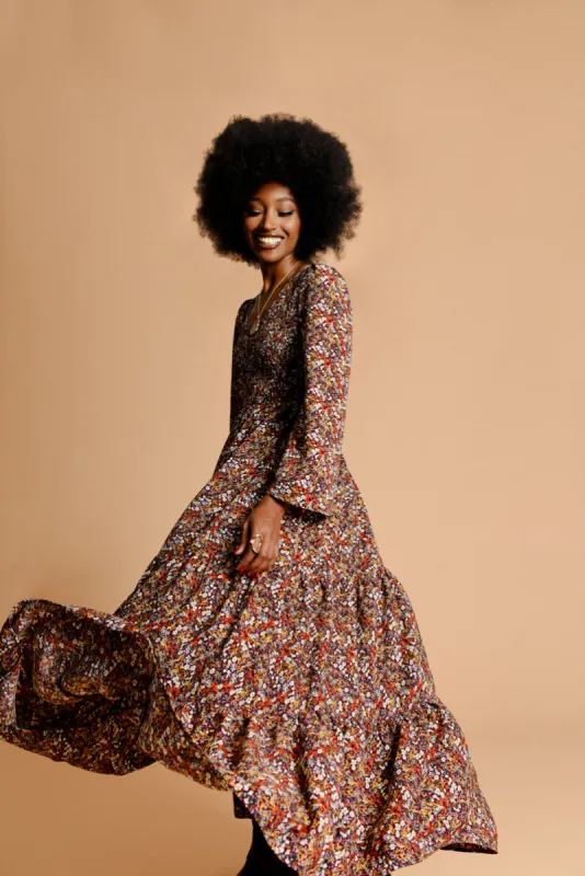 Molly Bracken Hillary Maxi Dress Dark Red sold by Shine On