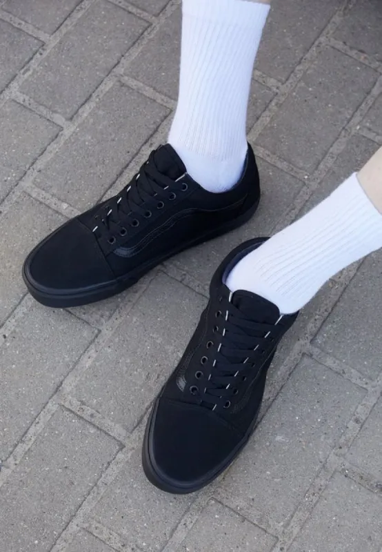 Vans Mens Old Skool Black/Black sold by Shine On