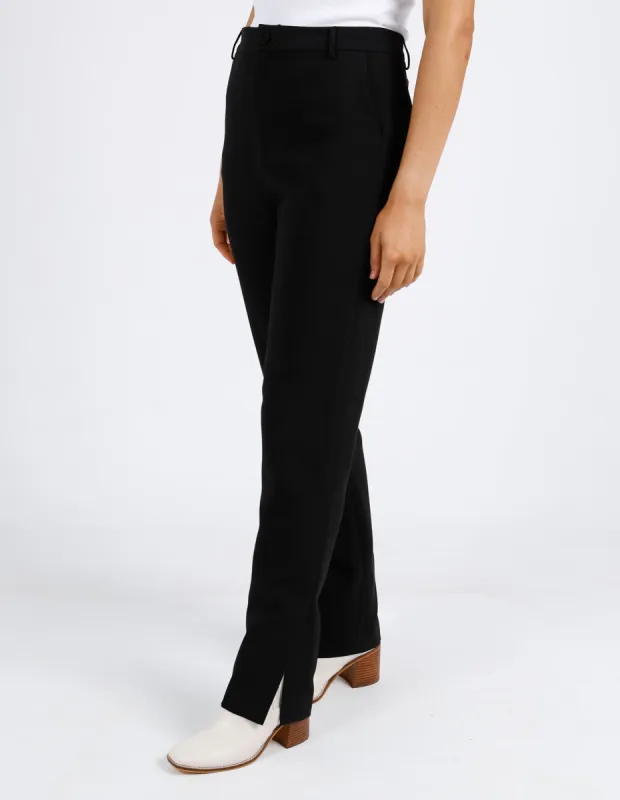 Foxwood Helena Woven Pant Black sold by Shine On