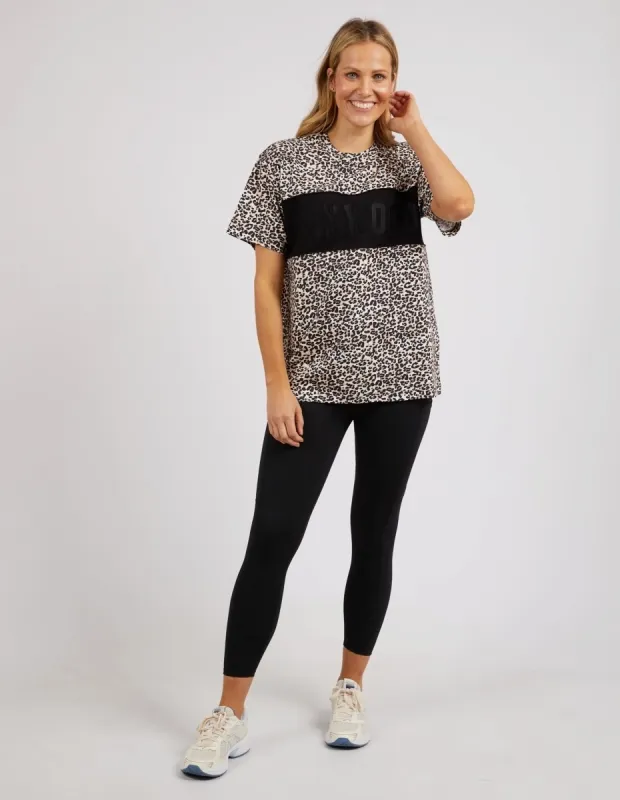 Foxwood Circuit Tee Leopard sold by Shine On