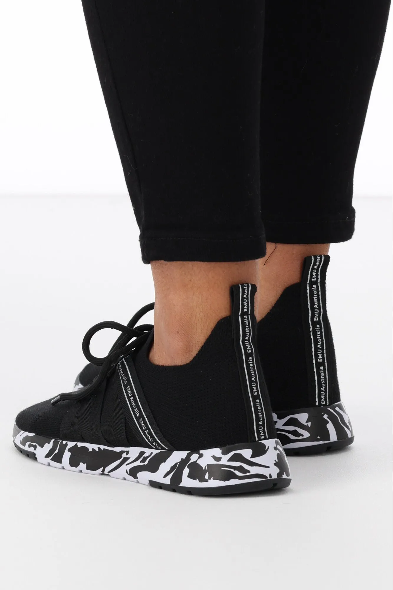 Emu Leura Swirl Sneaker Black sold by Shine On product image thumbnail 4