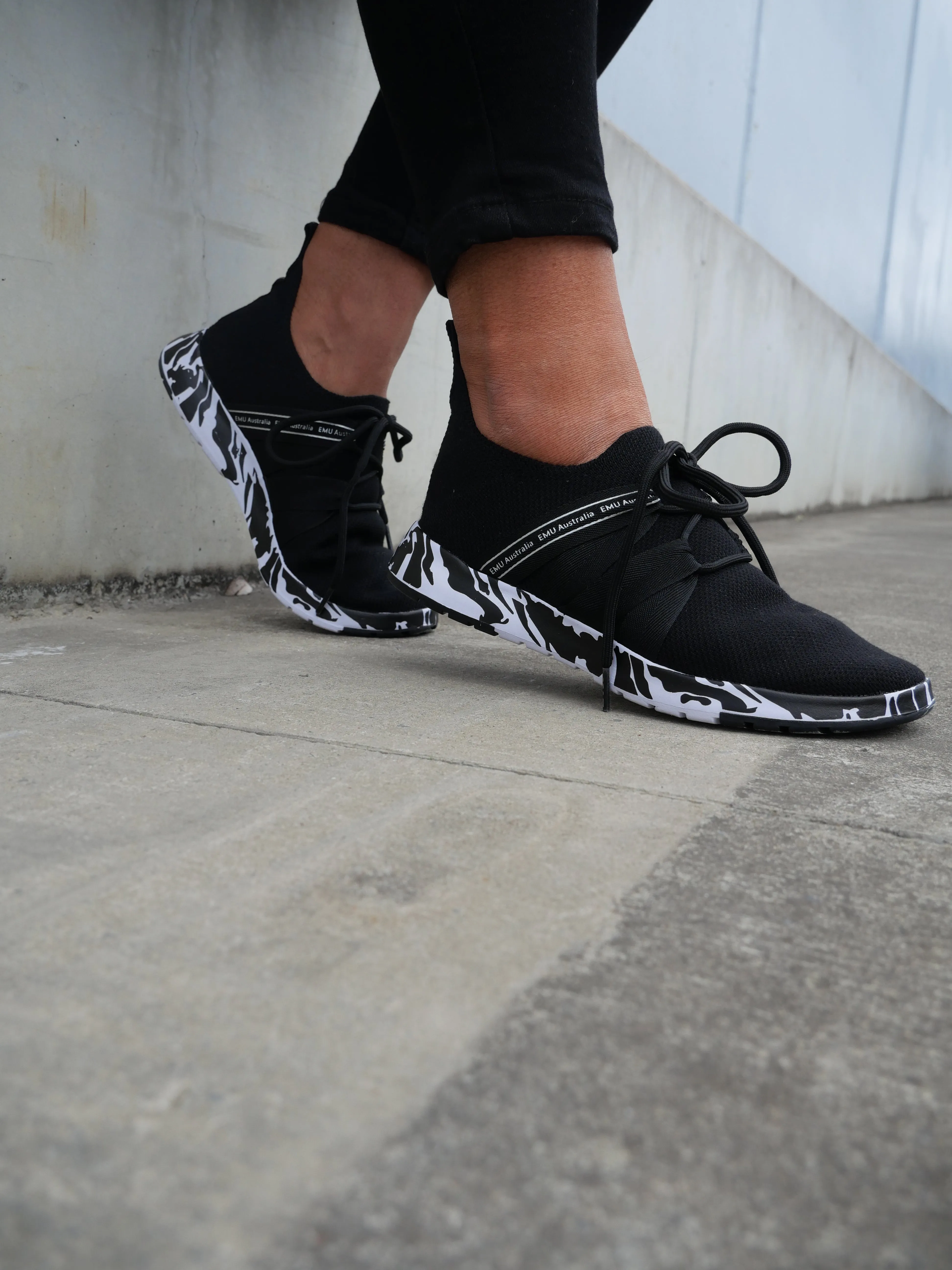 Emu Leura Swirl Sneaker Black sold by Shine On product image thumbnail 2