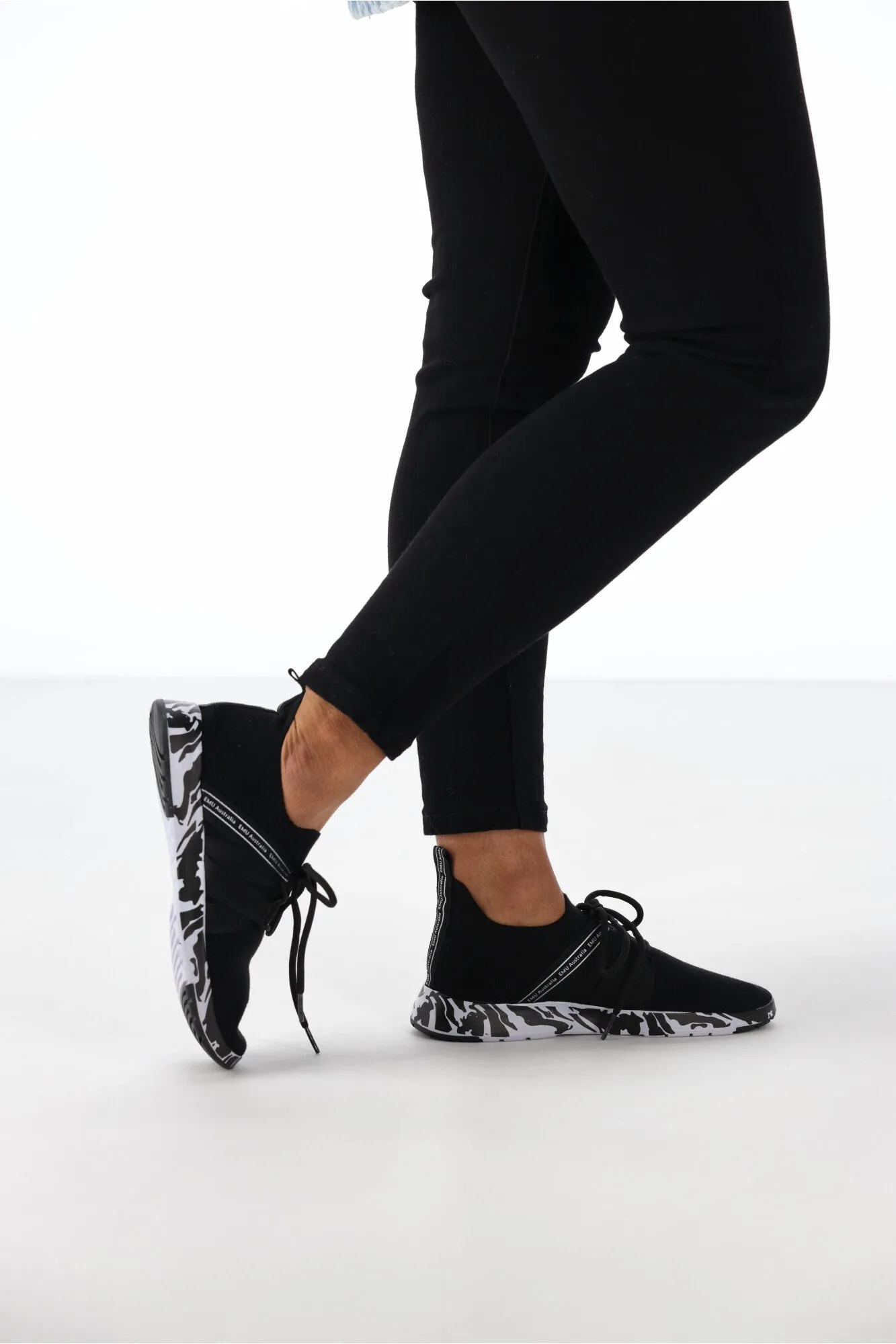 Emu Leura Swirl Sneaker Black sold by Shine On product image thumbnail 3