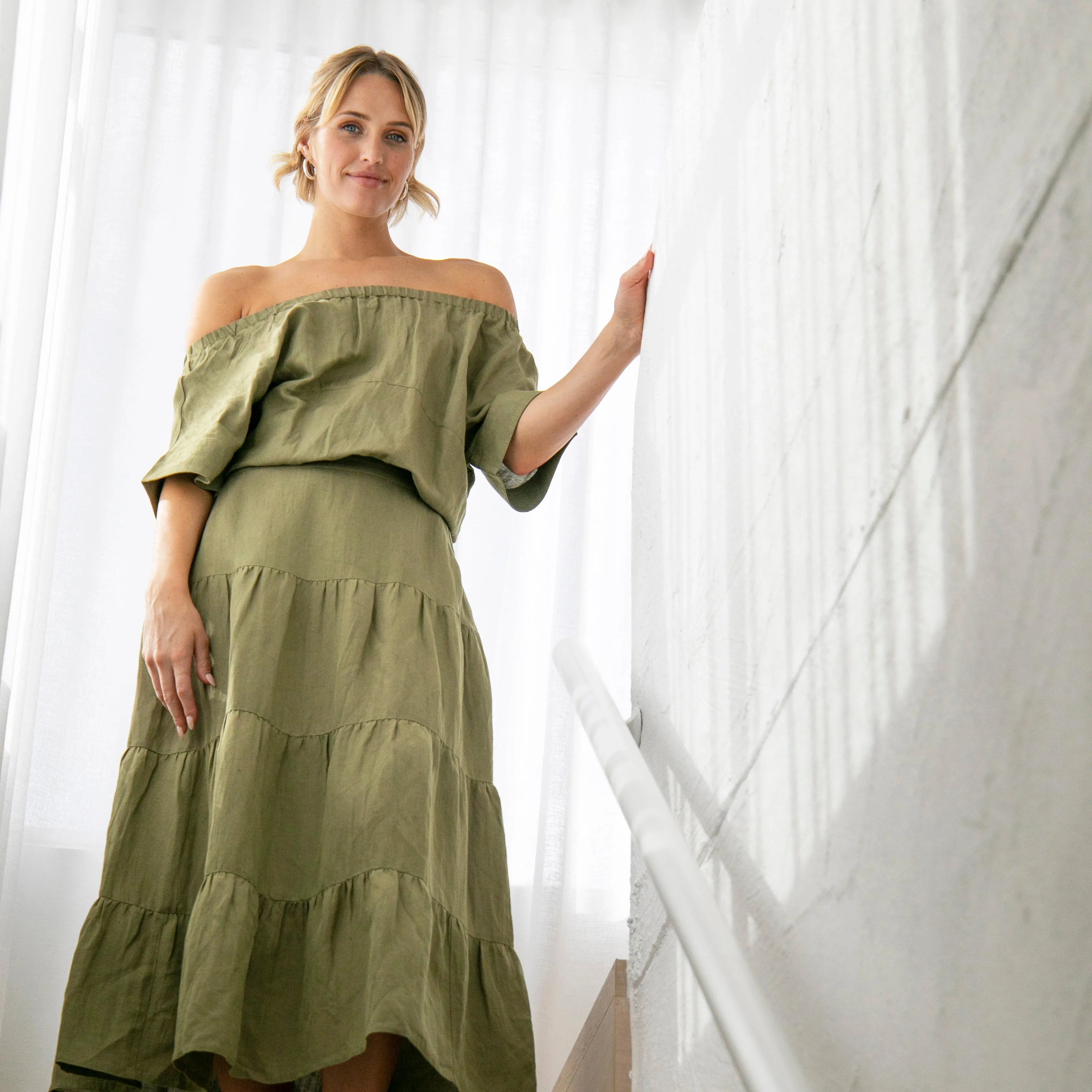 Foxwood Brea Top Olive Green sold by Shine On product image thumbnail 4