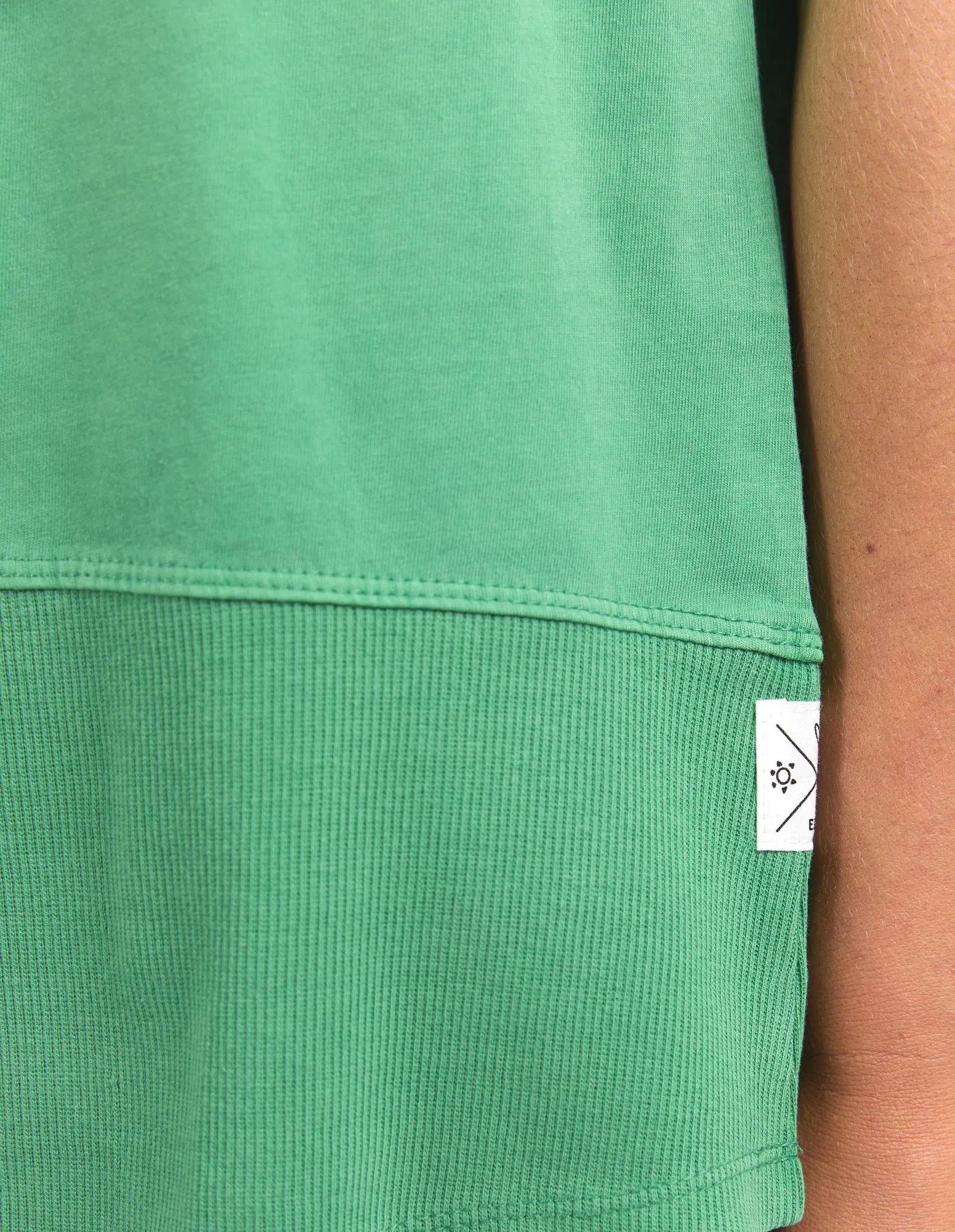 Elm Rib S/S Tee Greenbriar sold by Shine On product image thumbnail 4