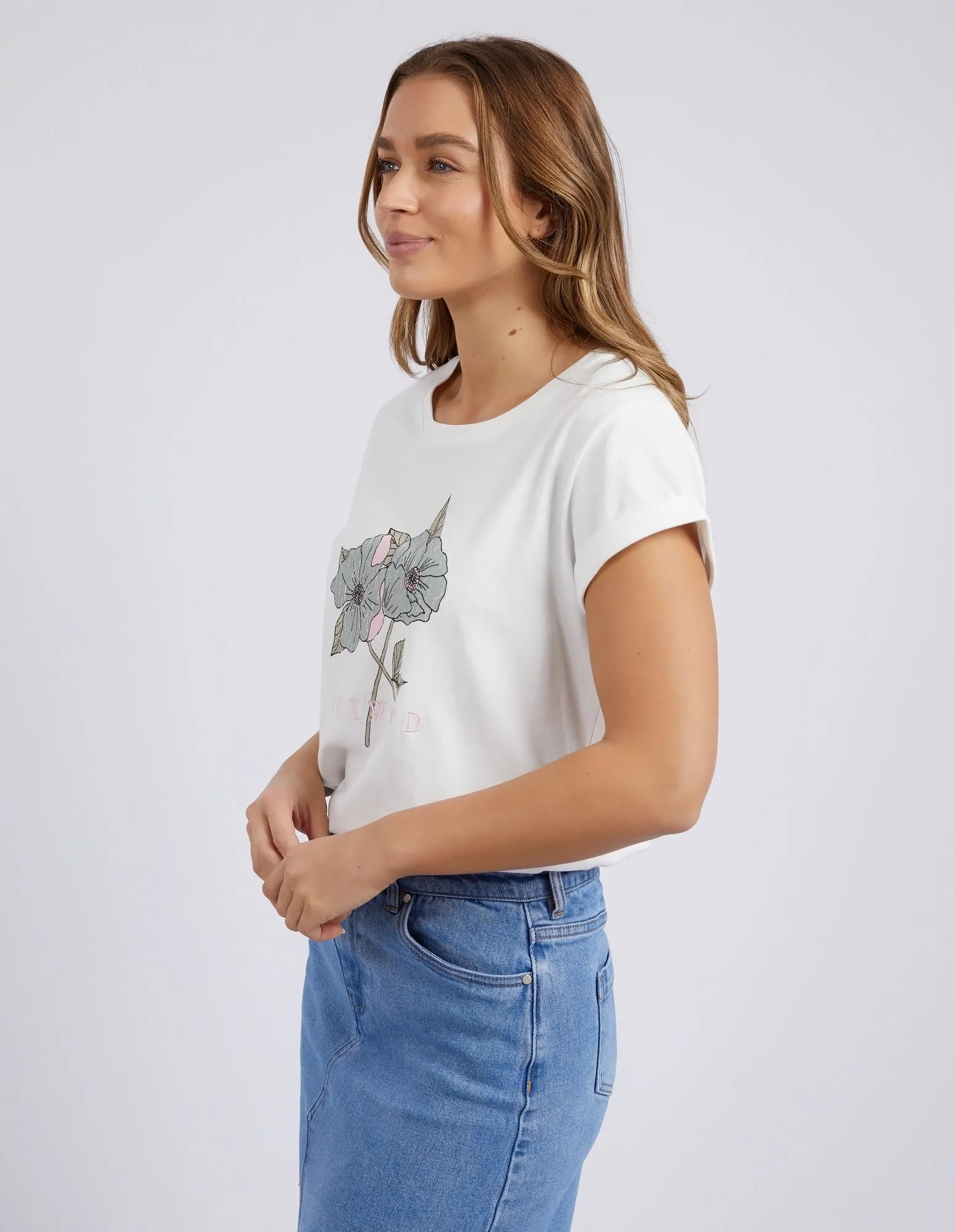 Foxwood Poppy Tee Vintage White sold by Shine On product image thumbnail 5