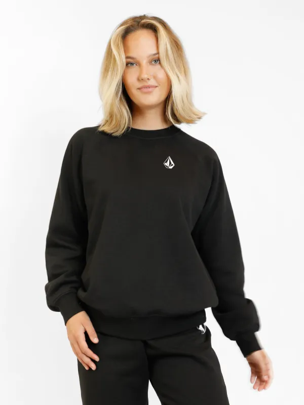 Volcom Get More II Crew Black sold by Shine On