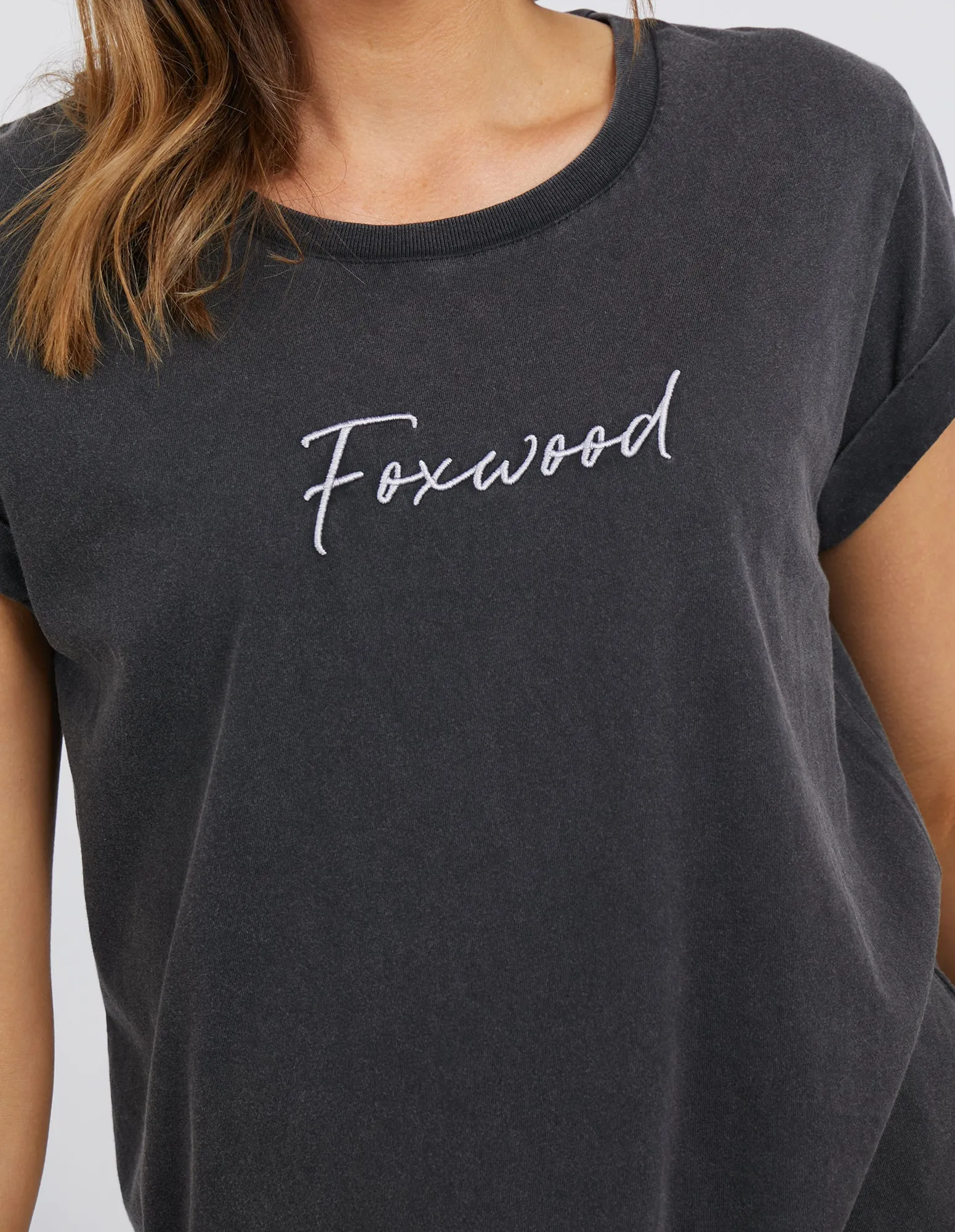 Foxwood Signature Tee Black sold by Shine On product image thumbnail 2