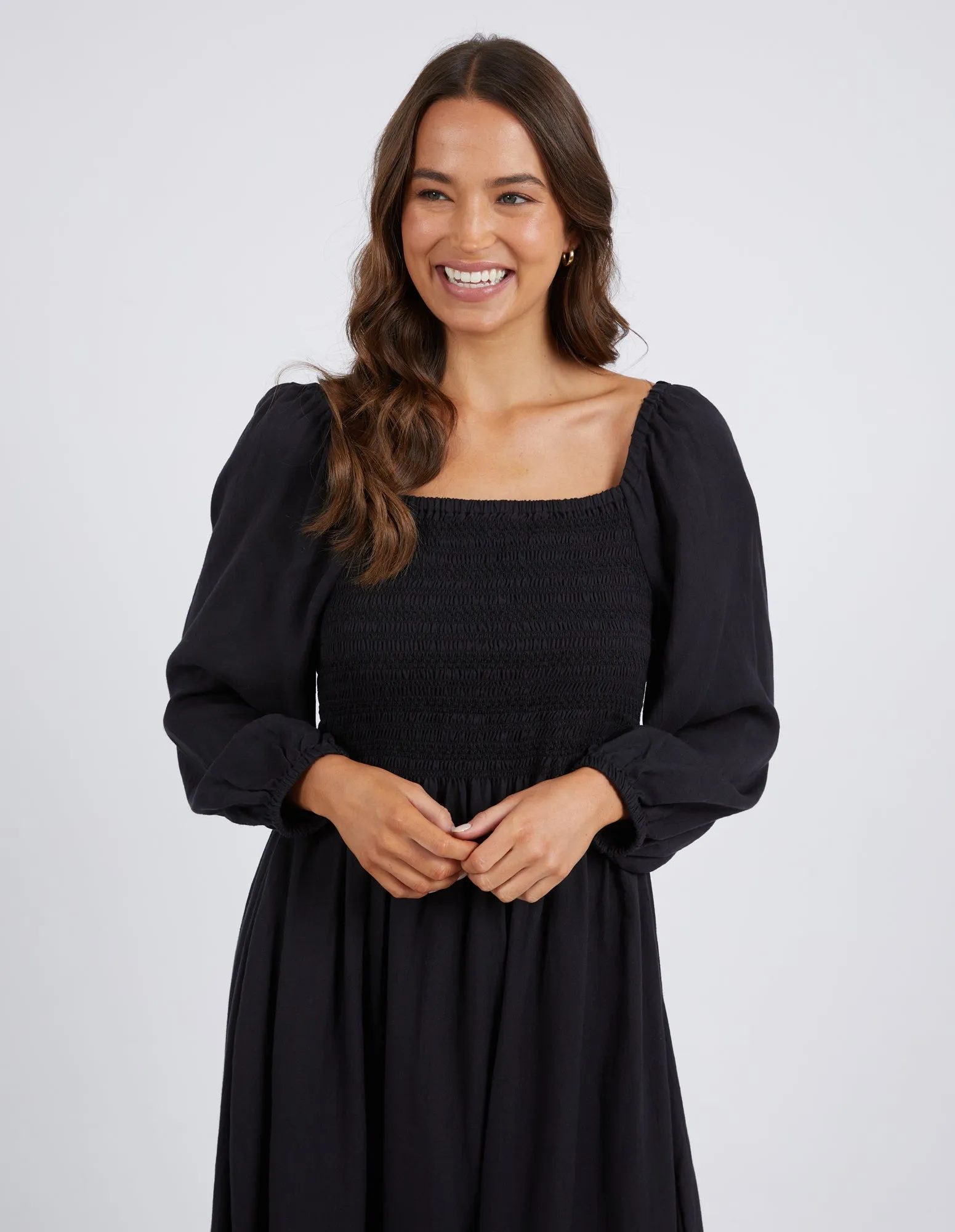 Elm Dusk Midi Dress Black sold by Shine On product image thumbnail 5