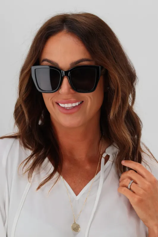 Aire Haedus Sunglasses Black sold by Shine On