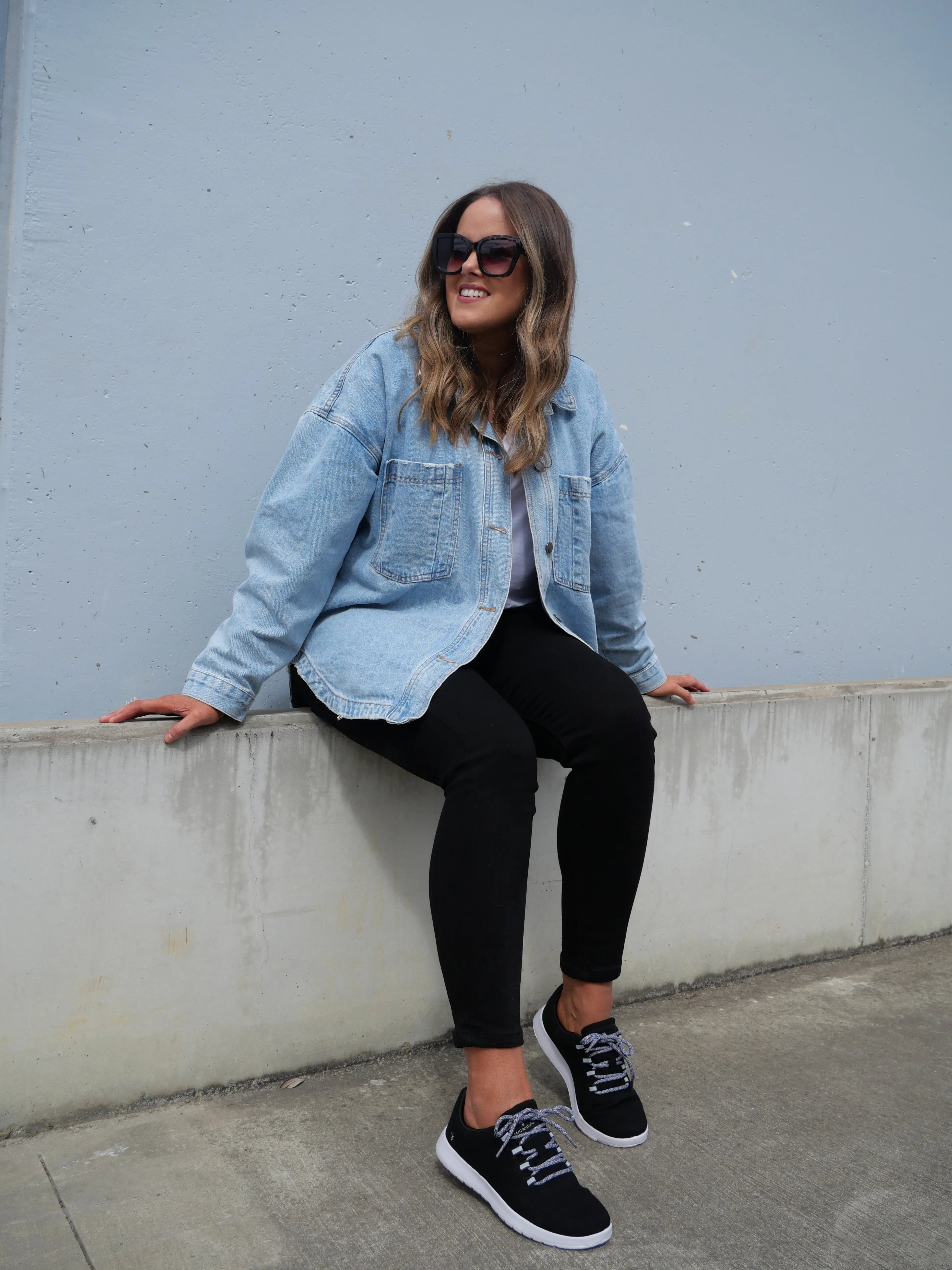 EMU Merino Wool Sneaker Barkly Black sold by Shine On