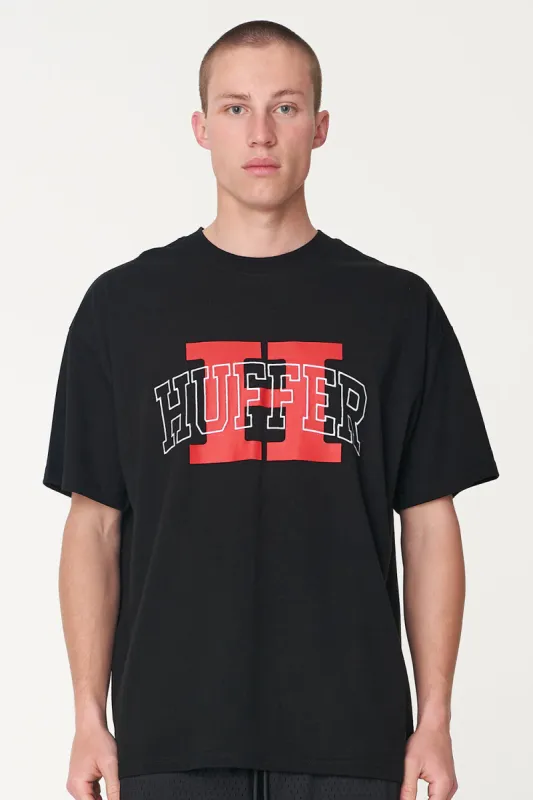 Huffer Mens 3 Baller Box Free Tee/3B H Black sold by Shine On