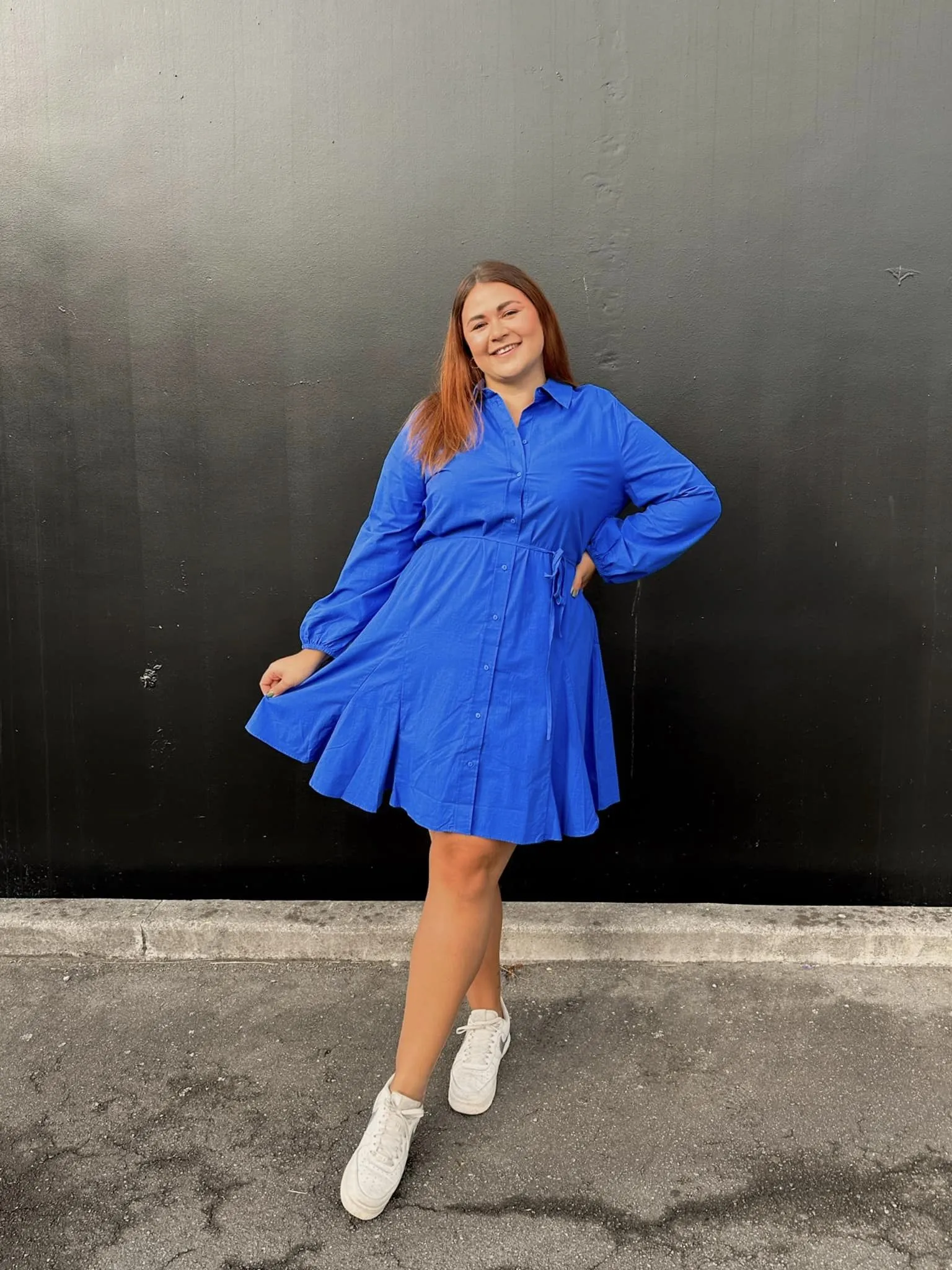 Betty Basics Jada Dress Iris Blue sold by Shine On