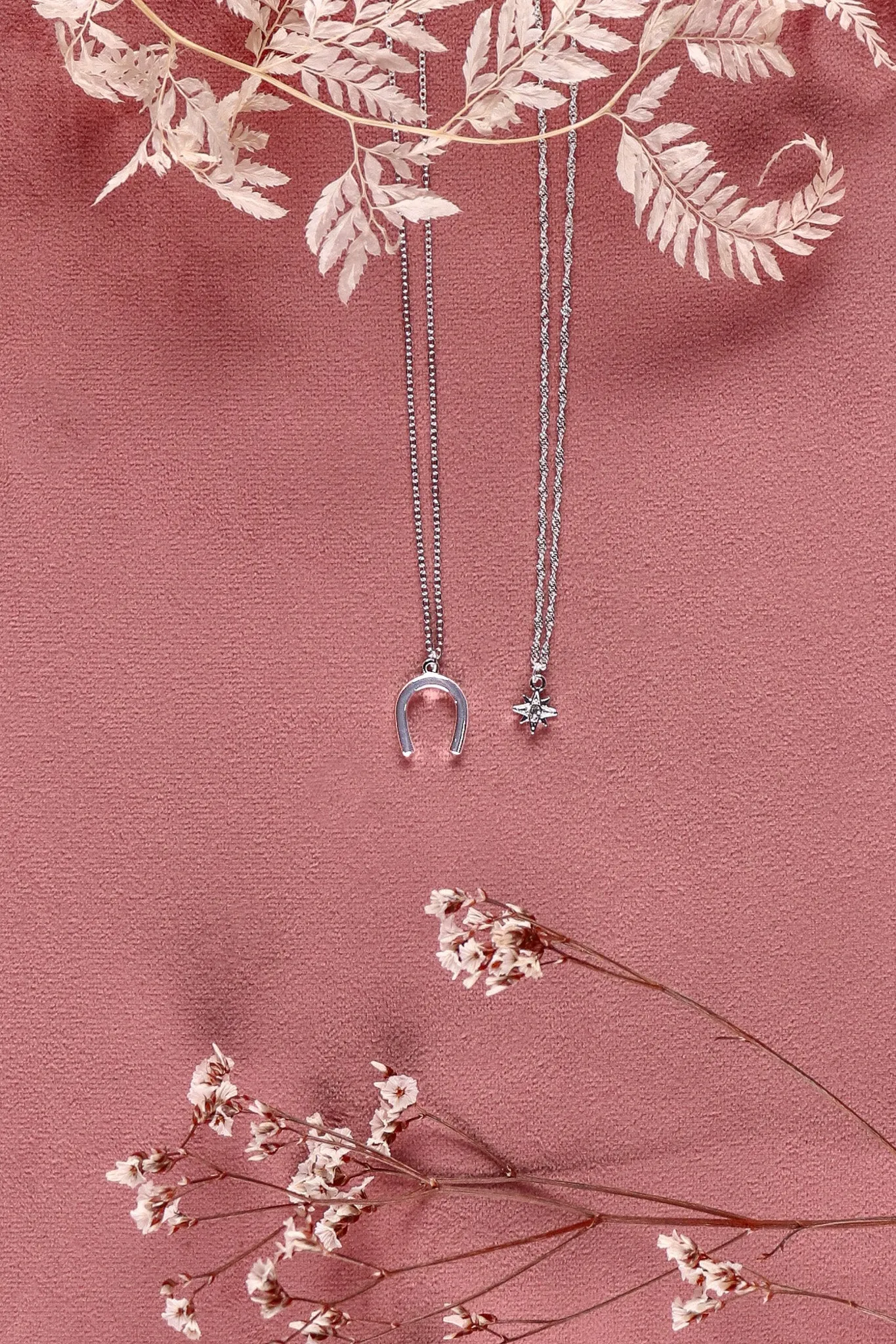 Shine On Label Lucky Necklace Set Silver sold by Shine On product image thumbnail 5