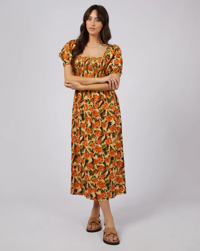 All About Eve Margot Floral Shirred Dress Print sold by Shine On