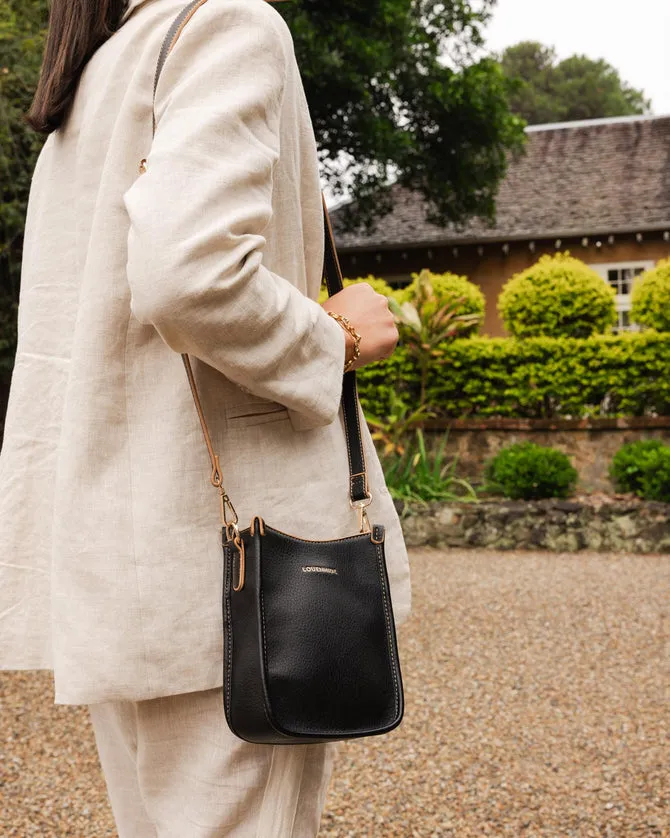 Louenhide Parker Phone Crossbody Bag Black sold by Shine On